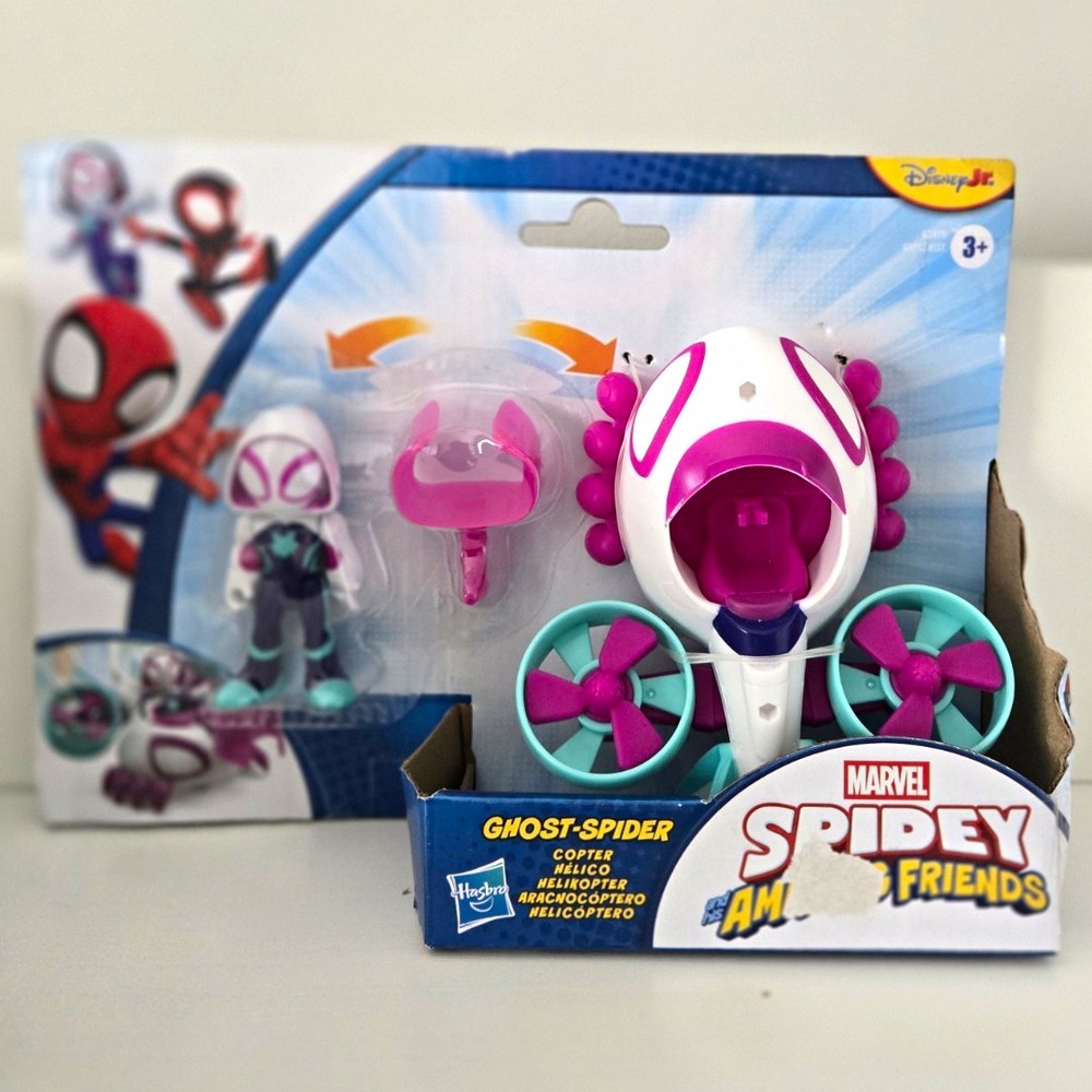Hasbro Disney Jr. Marvel Spidey And His Amazing Friends Ghost-Spider Copter